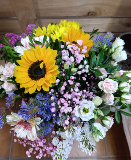 Ramo de flores primaveral